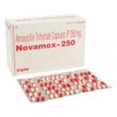 ノバモックスアモキシシリン(Amoxicillin)250mg 90カプセル
