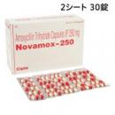 ノバモックスアモキシシリン(Amoxicillin)250mg 30カプセル