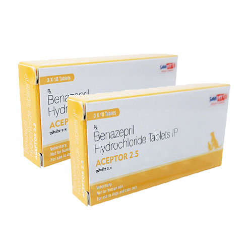 【2箱】アセプター(フォルテコールジェネリック)犬猫用2.5mg 60錠