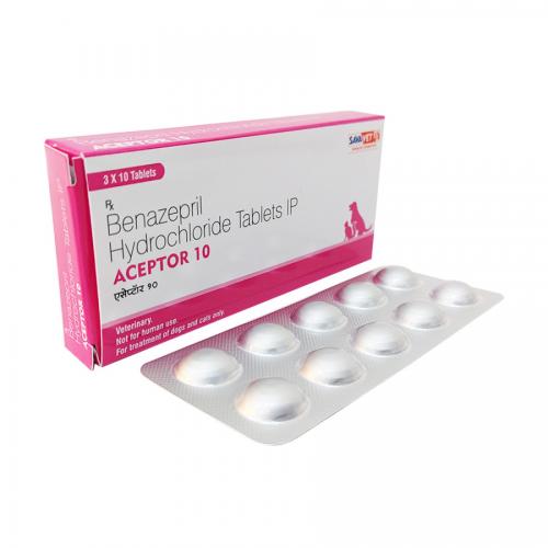 アセプター(フォルテコールジェネリック)犬猫用10mg 30錠