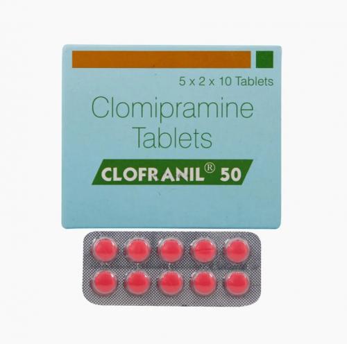 アナフラニールジェネリック(クロフラニール)50mg 100錠