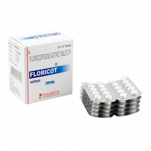 フロリコット100mcg(フロリネフジェネリック)100錠