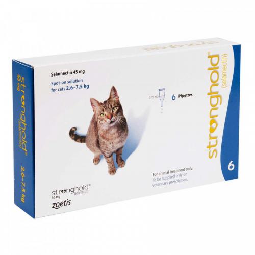 レボリューション猫用45mg/0.75ml(6週齢以上及び体重2.6~7.5kg)3本