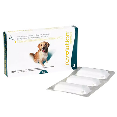 レボリューション大型犬用 20～40kg/1箱3本入り