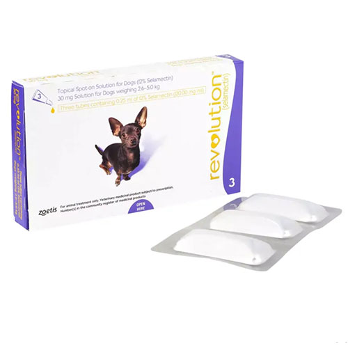 レボリューション超小型犬用 2.6～5kg/1箱3本入り
