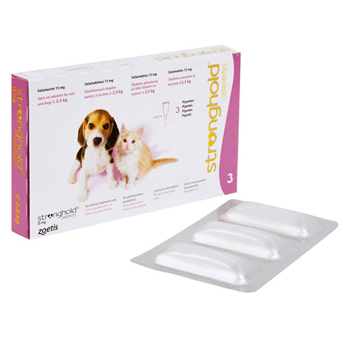 レボリューション子犬・子猫用 2.5kg以下/1箱3本入り