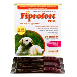 フィプロフォートプラス小型犬用(10kg未満)3本