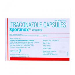 スポラノックス100mg 4錠